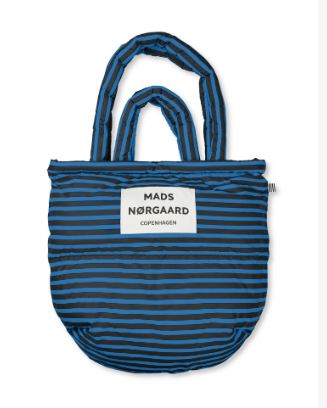 Bolsa de almohada ligera Ripstop azul y negro